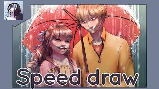 Speed draw Fruits Baskets Kyo and Tohru