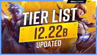 UPDATED TIER LIST for PRESEASON 2023 - PATCH 12.22b NEW META