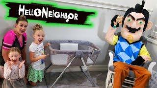 Hello Neighbor Scavenger Hunt Searching For Missing Baby Cry Babies Toys Found
