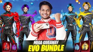 New 10000 Evo Bundle Skin Giveaway Garena Free Fire Live