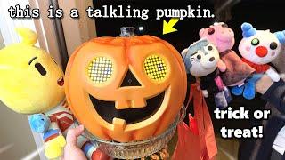 ROBLOX PIGGY Trick or Treat at PghLFilms’ House ft. A Talking Pumpkin