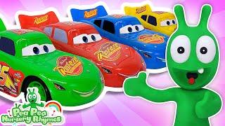 The Car Color Song + More Kids Songs  Pea Pea Nursery Rhymes & Kids Songs