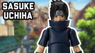 Ultimate Legends Naruto  Sasuke Uchiha Action Figure Review Shonen Jump BANDAI