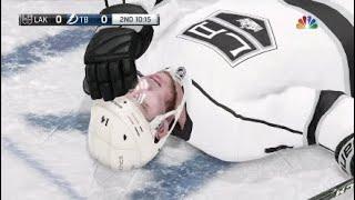 EA NHL 19 HUGE HITS FIGHTS AND INJURIES COMPILATION