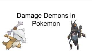 A PowerPoint about Pokemons Damage Demons