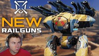 NEW Vendicatore Titan Cannons Are Alpha REAPERS... Titan Railguns & Dune Gameplay  War Robots