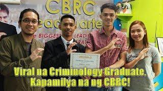 Viral na Criminology Graduate Kapamilya na ng CBRC