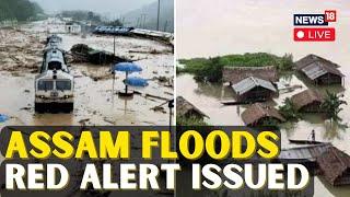 Assam Floods Live   Assam Flood Latest Update  Floods In Assam  Assam Flood News  N18L