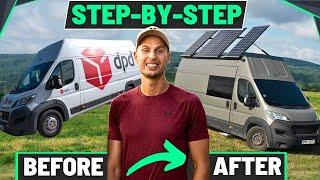 Full Van Conversion Explained Start to Finish  Sophisticated DIY