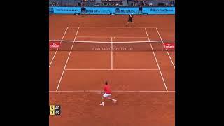 Enormous Forehand from Andy Murray to Close the Point 