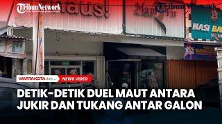 Detik-detik Duel Maut Juru Parkir vs Tukang Antar Galon di Parkiran Jaksel