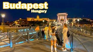 Budapest Hungary  - Day & Night- 4k HDR 60fps Walking Tour ▶469min