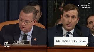 WATCH Rep. Doug Collins’ full questioning of committee lawyers  Trumps first impeachment