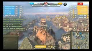 World of Tanks - GGWP vs M1ND Golden Ligue 1 тур 20.05.2014