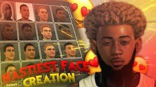 THE BEST FACE CREATION ON NBA 2K19  CLEANEST BEST FACE CREATION • HOW TO LOOK LIKE A DRIBBLE G0D