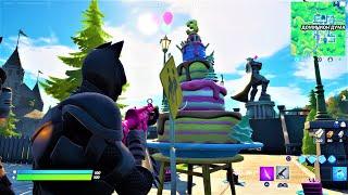 All Birthday Cake Locations - Fortnite 3rd Birthday Challenges 2020