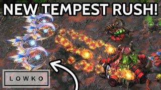 herOs NEW Tempest Rush vs Dark StarCraft 2