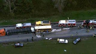 Driver 14-year-old student killed in school bus crash on I-79 WPXI