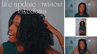 Twist Out Takedown  Chit Chat  Life Pregnancy Career + Channel Update