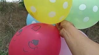 horee.. popping balloons meletus balon berhadiah balon meletus Challenge part 1