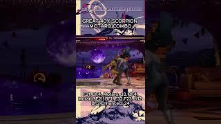 GREAT SCORPION MOTARO 40% COMBO  Mortal Kombat 1 #mortalkombat1 #mk1homelander #mk1 #mk1scorpion