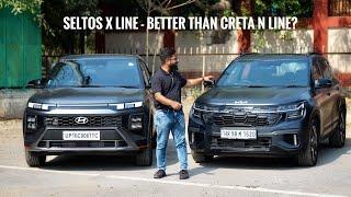 Hyundai Creta N Line vs Kia Seltos X Line - Let’s Pick the Best