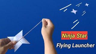 Flying Notebook Paper Ninja Star - Paper Ninja Star Weapons