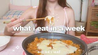 what i eat in a typical day  quick korean recipes & meal ideas for a busy week