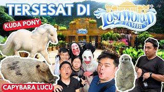 LOST WORLD OF TAMBUN IPOH‼️ BINATANG LUCU & RUMAH HANTU‼ BEST THEME PARK IPOH VLOG STRIPES INDONESIA