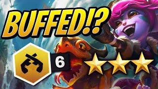 NEW HYPER CARRY TRISTANA BUILD  Gunslingers Buffed  Teamfight Tactics  LoL Auto Chess