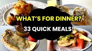 WHATS FOR DINNER? Easy Dinner recipes and Healthy Meals - Frugal Living - Whats For Dinner