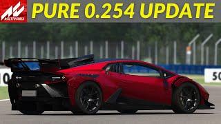 NEW Pure 0.254 - Install Guide - Whats New - Replays - Lamborghini Huracan