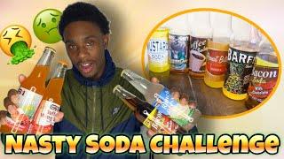 TRYING THE WORST SODA FLAVORS IN THE WORLD‼️ * GUESS WHAT HAPPENS NEXT*