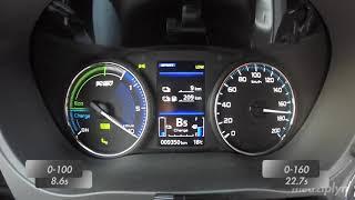 2019 Mitsubishi Outlander PHEV Acceleration 0-100-160kmh 80-120kmh