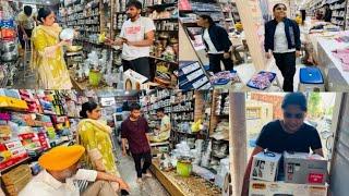 ਅੱਜ ਖਰੀਦੇ ਬਹੁਤ ਸਾਰੇ ਭਾਂਡੇ ਤੇ ਕੱਪੜੇ  Shopping   for Manveer Shopping Vlog by Pind Punjab de