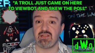 DSP Quits Helldivers To Force Q&A On Dents Blames Troll For Viewbotting And Skewing Poll