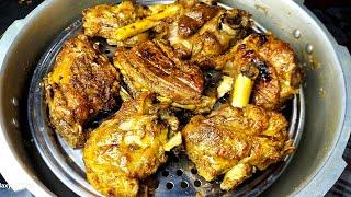 Mutton steam Roast in Pressure Cooker - Shadiyoon Wala Mutton Steam Eid Special