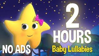 NO ADS  Mindful Stars & Moon  Calming Sensory Animation  Baby Songs 