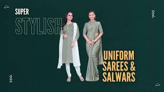 Uniforms of saree & salwars for school teachers & staff  Kothari Uniforms- Manufacturer of uniforms