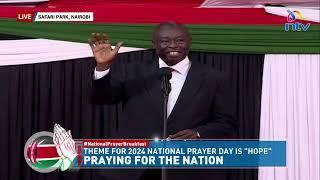 DP Gachaguas full speech during National Prayer breakfast at Safari Park Hotel