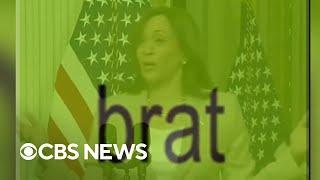 Harris embraces brat summer trend as she campaigns for president