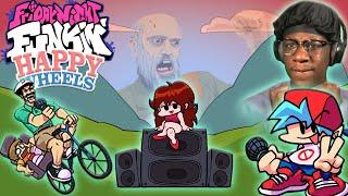 Jim got bars?  Friday Night Funkin VS Happy Wheels - FNF ModHard