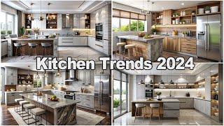 Kitchen Trends 2024  Modern Kitchen Design Ideas for Renovation and Inspiration