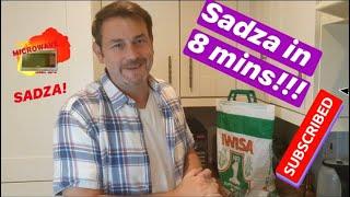 How To Make Sadza In The Microwave...Steve Style  Sadza In 8 Minutes  Zimbabwean food