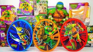 Teenage Mutant Ninja Turtles Unboxing Review  Leonardo Egg Raphael Egg Michelangelo Egg  ASMR