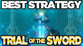 BEST STRATEGY for Trial of the Sword Guide - Breath of the Wild DLC Pack 1  Austin John Plays