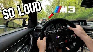 E92 M3 & F82 M4 Mountain Drifting and POV Driving