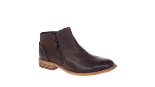 Clarks Artisan Maypearl Juno Leather or Suede Bootie