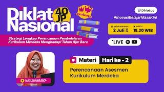 Diklat Nasional 40JP #2 Strategi Lengkap Perencanaan Pembelajaran Kurikulum Merdeka