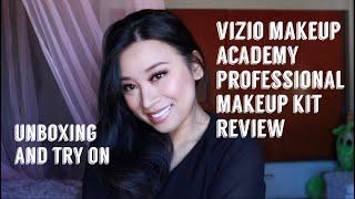 Vizio Makeup Academy Professional Makeup kit unboxing and try on